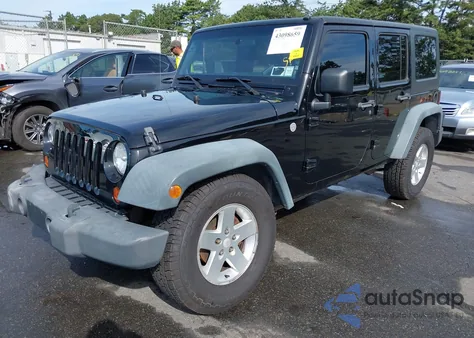 2011 Jeep Wrangler Unlimited Sport из США, поврежденный, VIN 1J4BA3H18BL511245